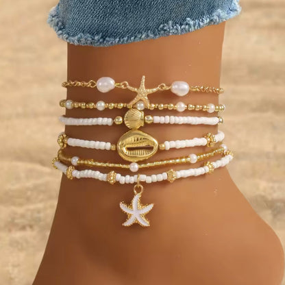 Pack 7 Tobilleras Artesanales